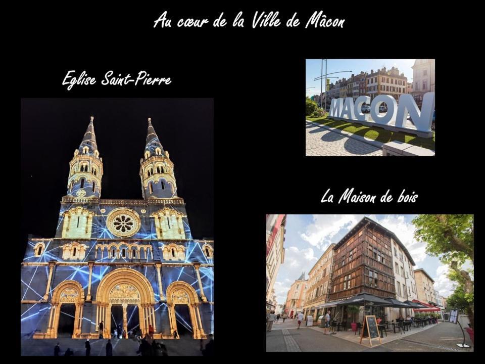 Apartament Macon Hyper Centre - Gare Zewnętrze zdjęcie